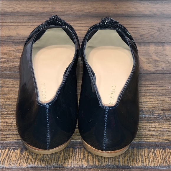 Loeffler Randall Willow Blue Patent Leather Flats - Picture 5 of 16